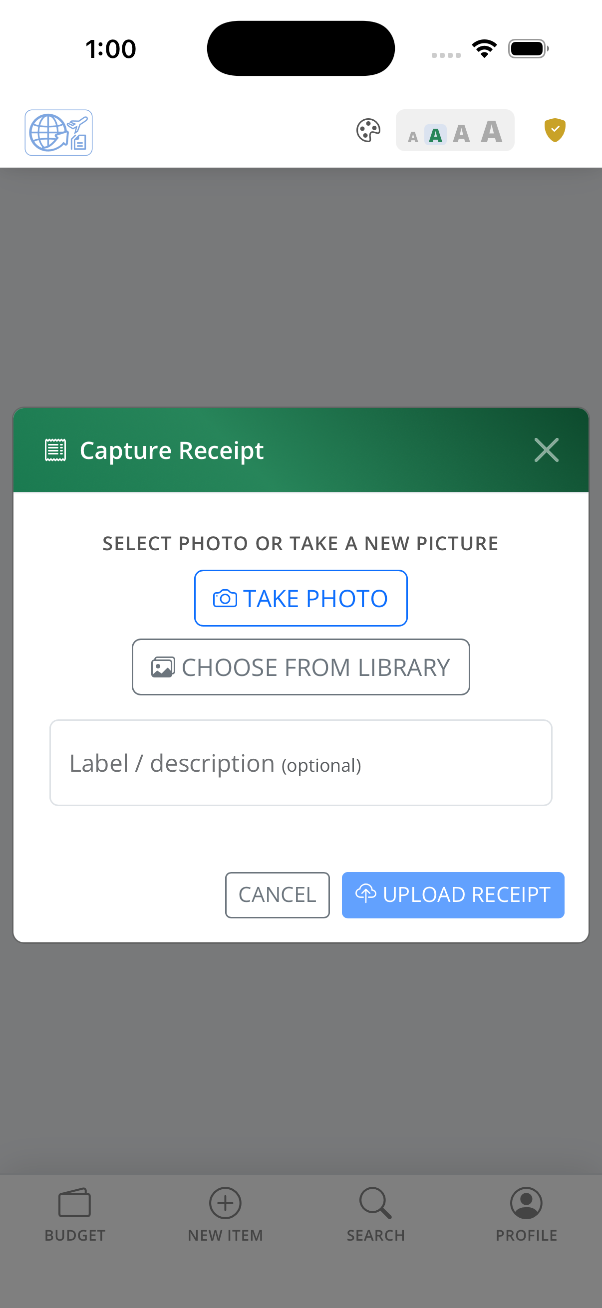 Create new record